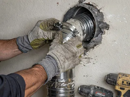 Dryer Vent Hose Installation in North Port