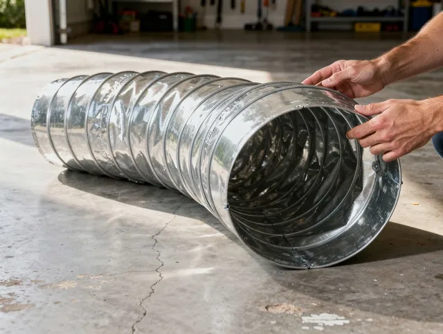 North Port Dryer Vent Cleaning specialist using advanced equipment for thorough duct cleaning in North Port