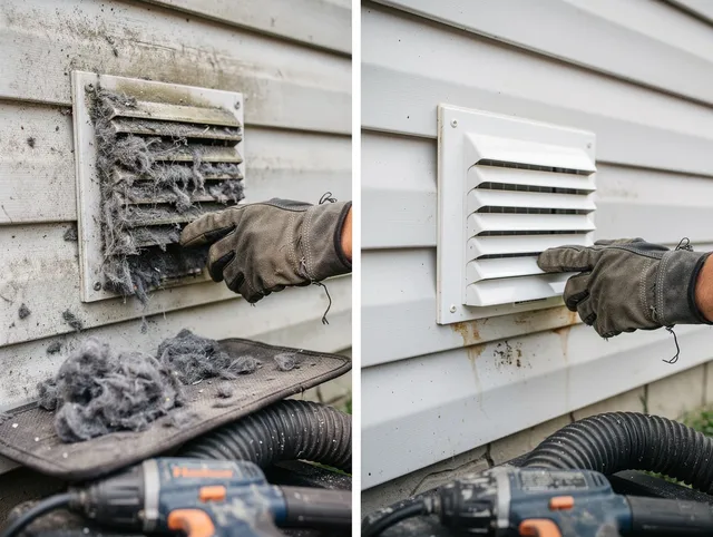 Residential dryer vent cleaning by North Port Dryer Vent Cleaning in North Port